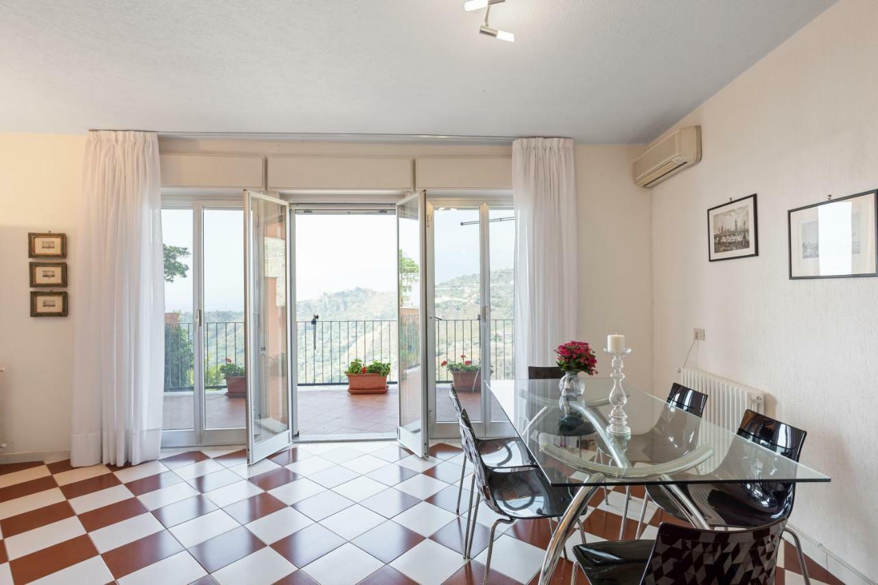 Taormina Apartment With Panoramic View Kültér fotó