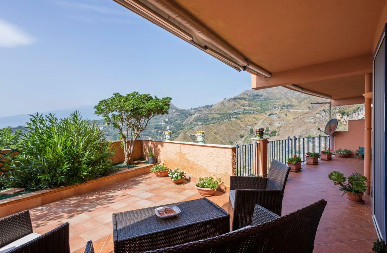 Taormina Apartment With Panoramic View Kültér fotó